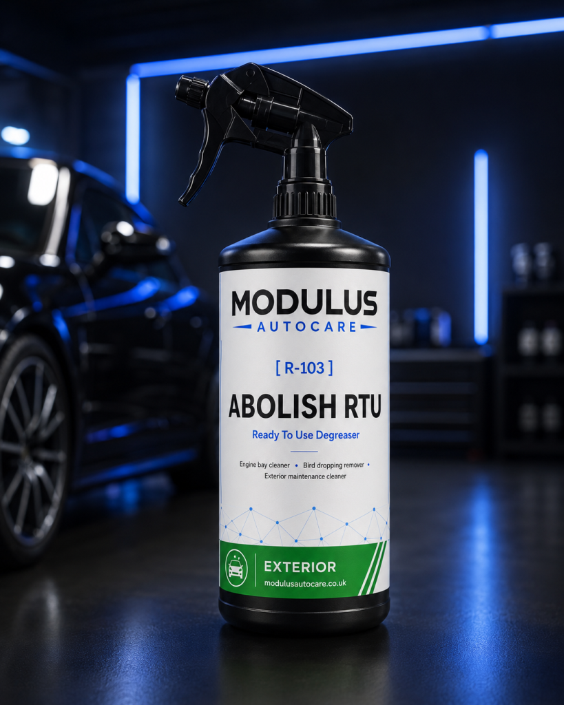 Abolish RTU ready to use exterior degreaser bottle by Modulus Autocare