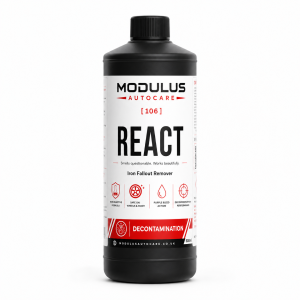 React iron fallout remover bottle by Modulus Autocare